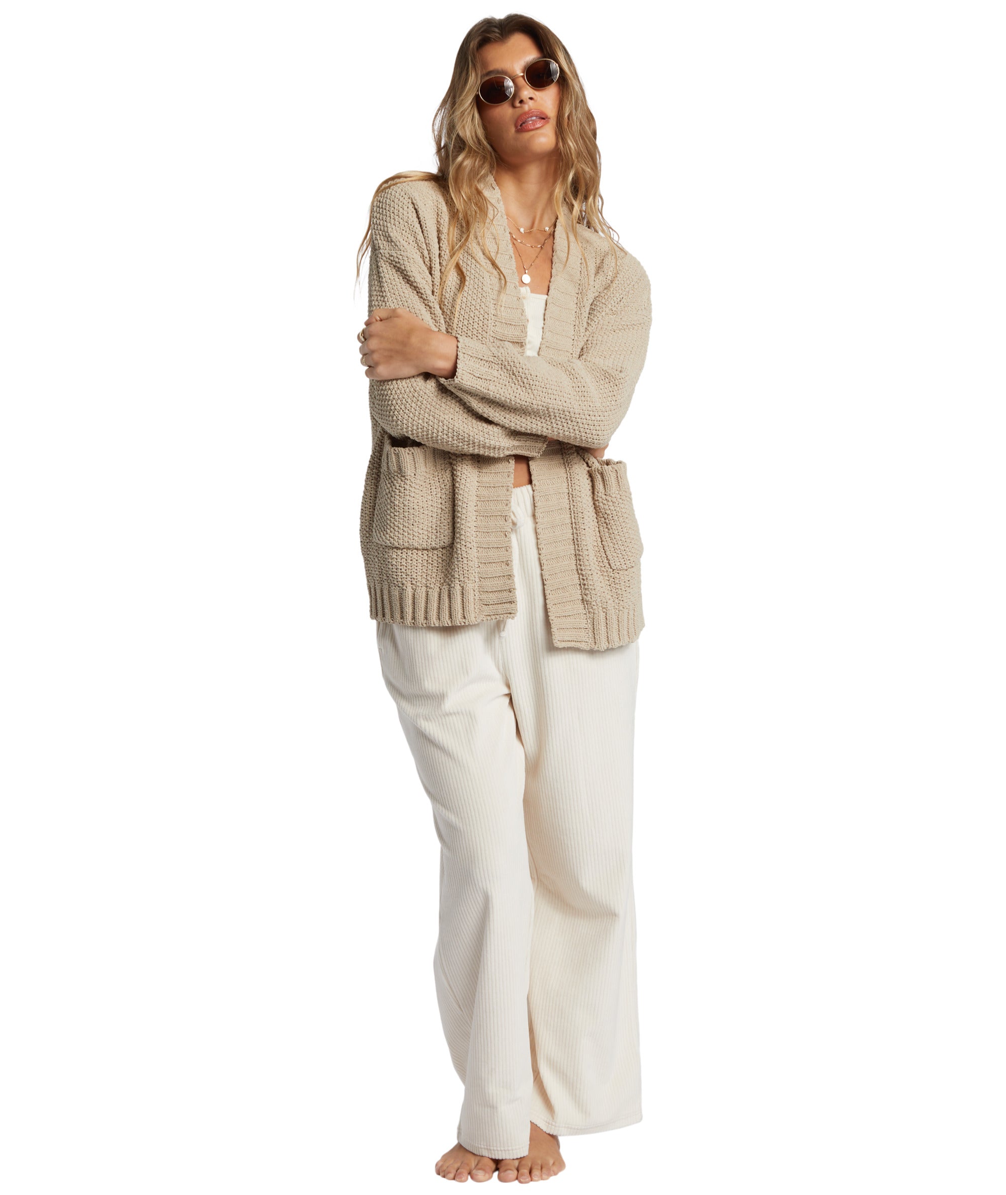 Sea Side Cardigan | Cobblestone