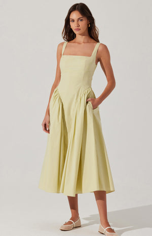 Vinya Dress | Pistachio