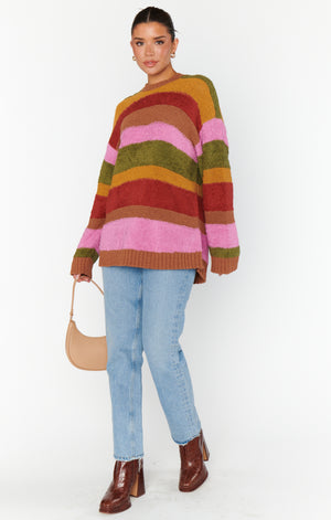 Chilly sweater | Hutch Multi Stripe Knit