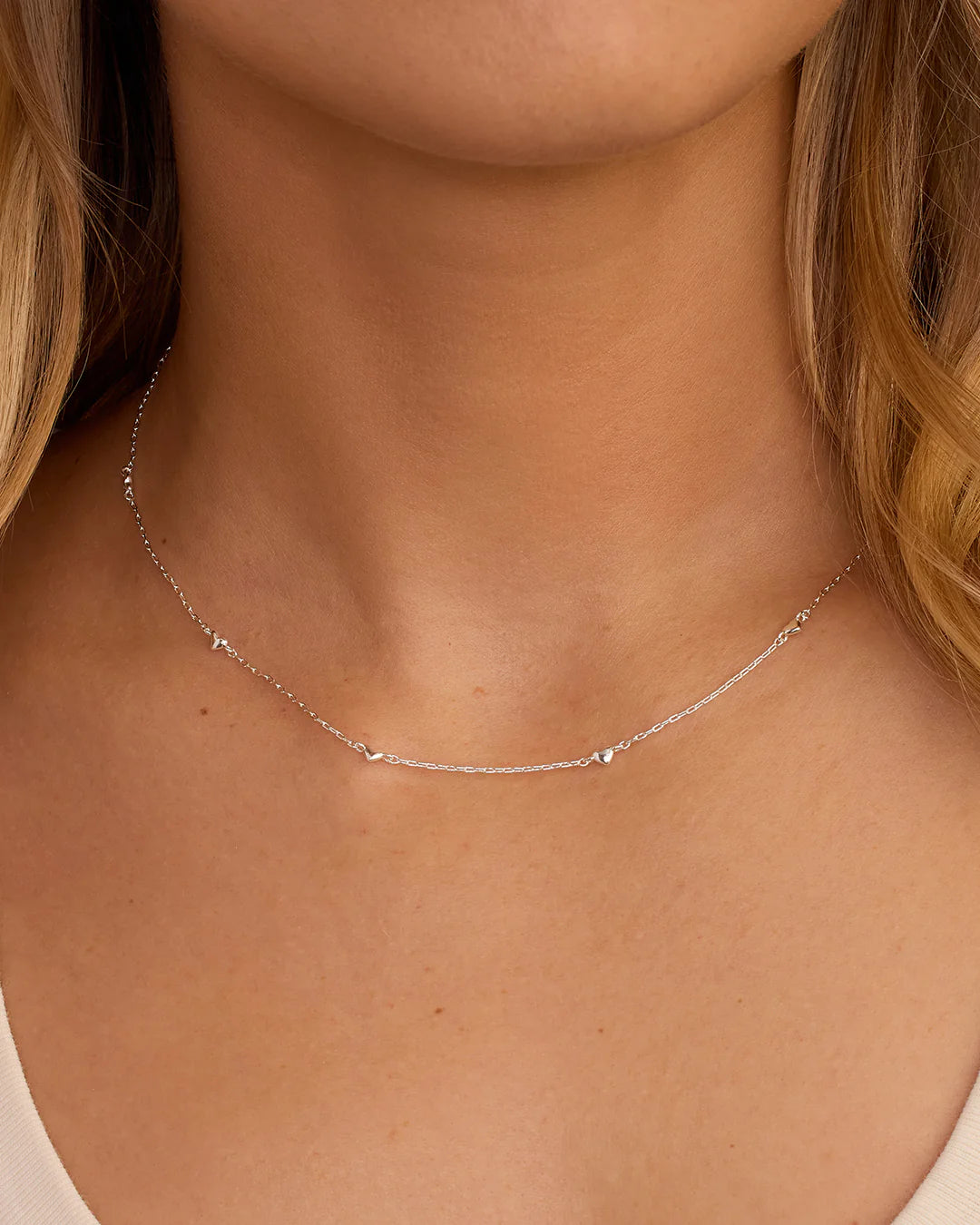 Amour Necklace | Silver