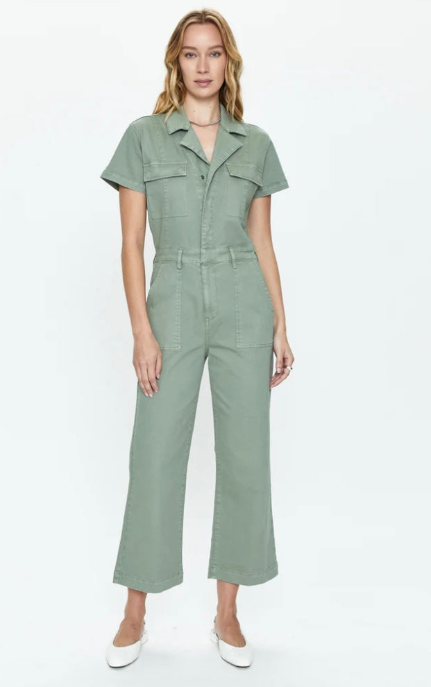 McKenna Jumpsuit | Calvary Olive