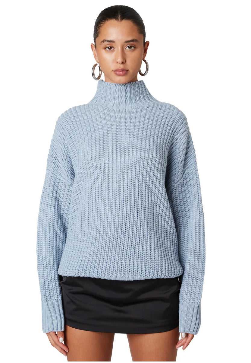 Idyllwild Sweater | Dusty Blue