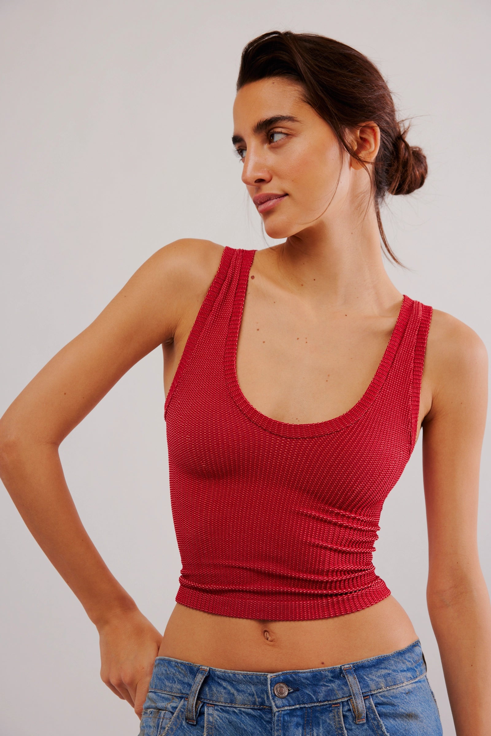 Clean Slate Tank | Red Dahlia