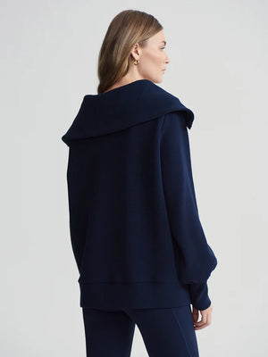 Vine Half Zip | Dark Sapphire