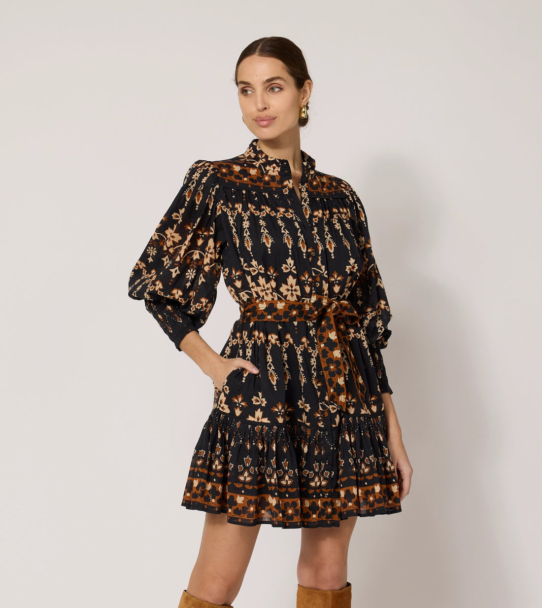 Vanessa Mini Dress | La Vie Print