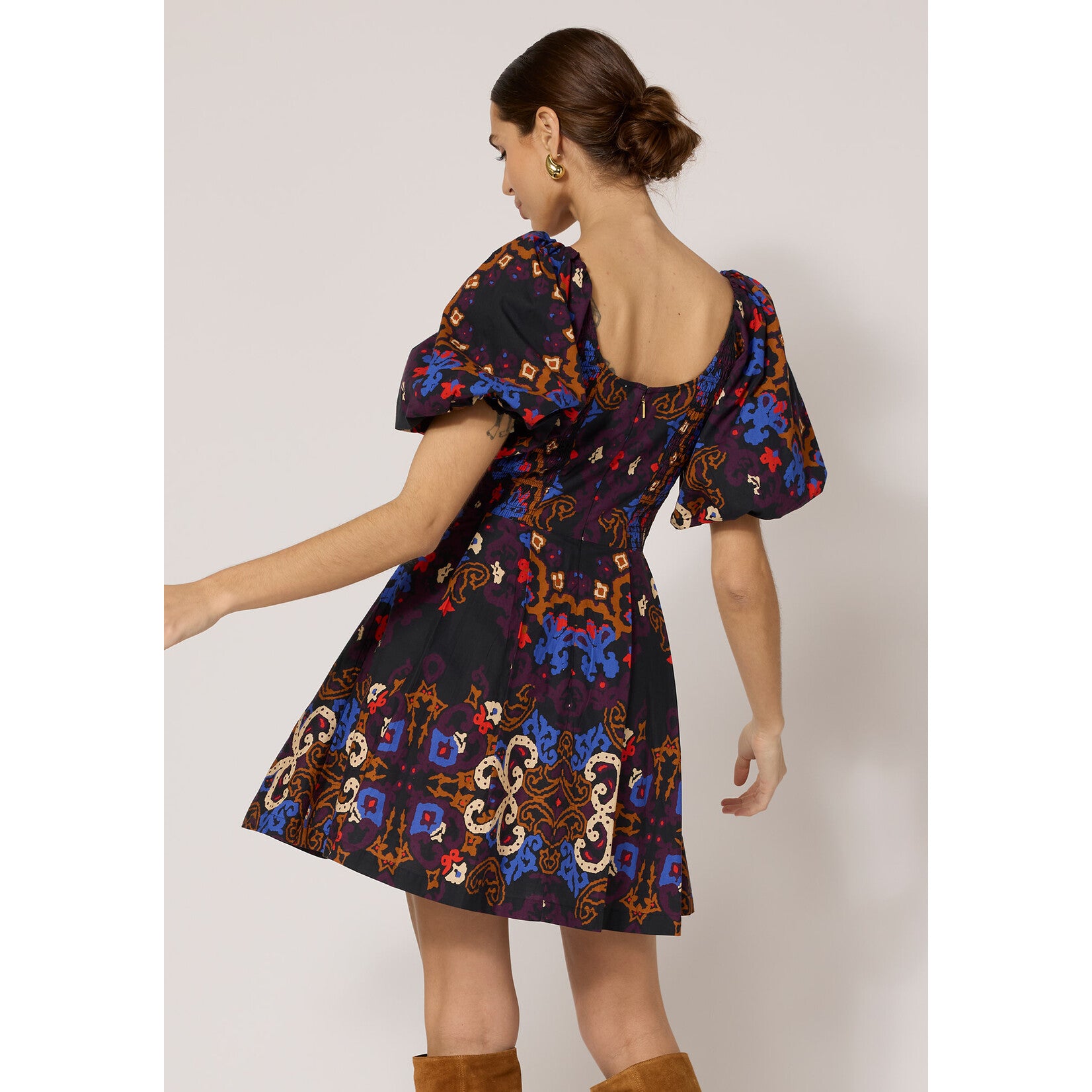 Josette Mini Dress | Venezia Print