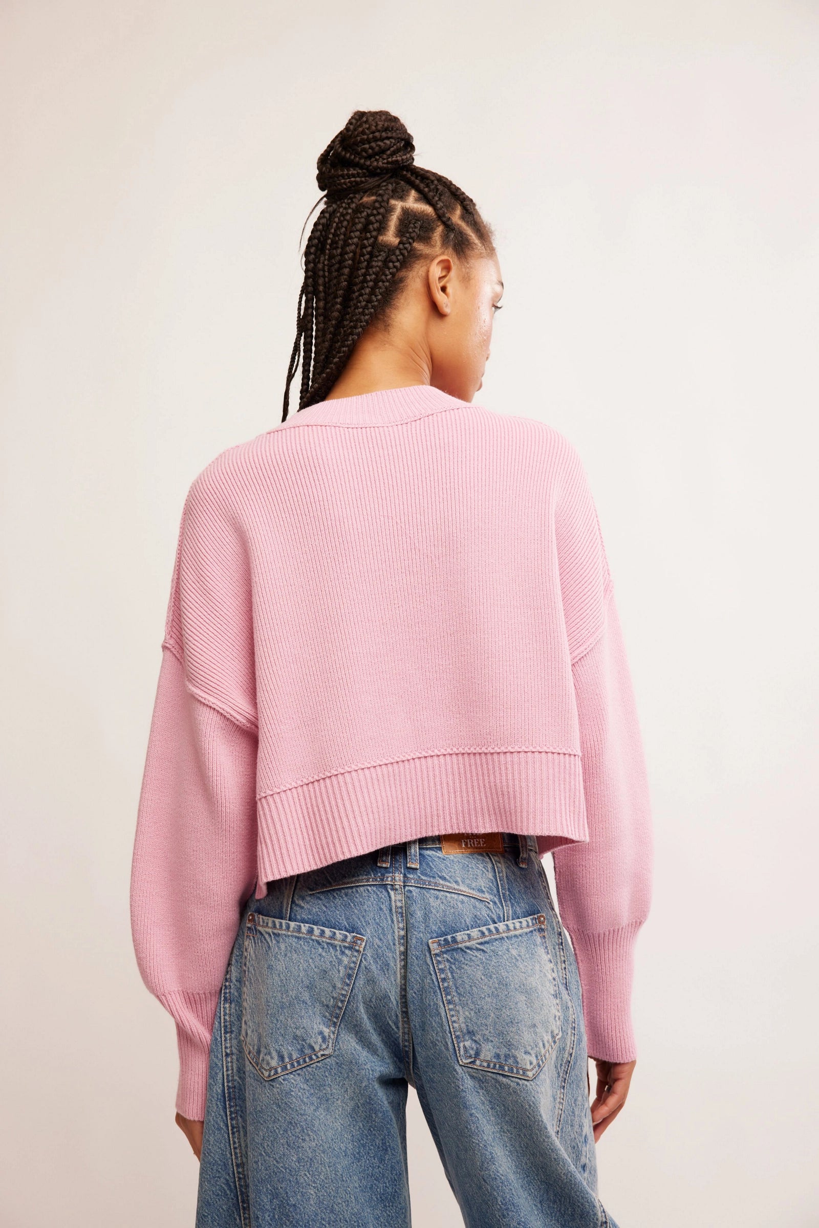 Easy Street Crop Pullover | Lollipop