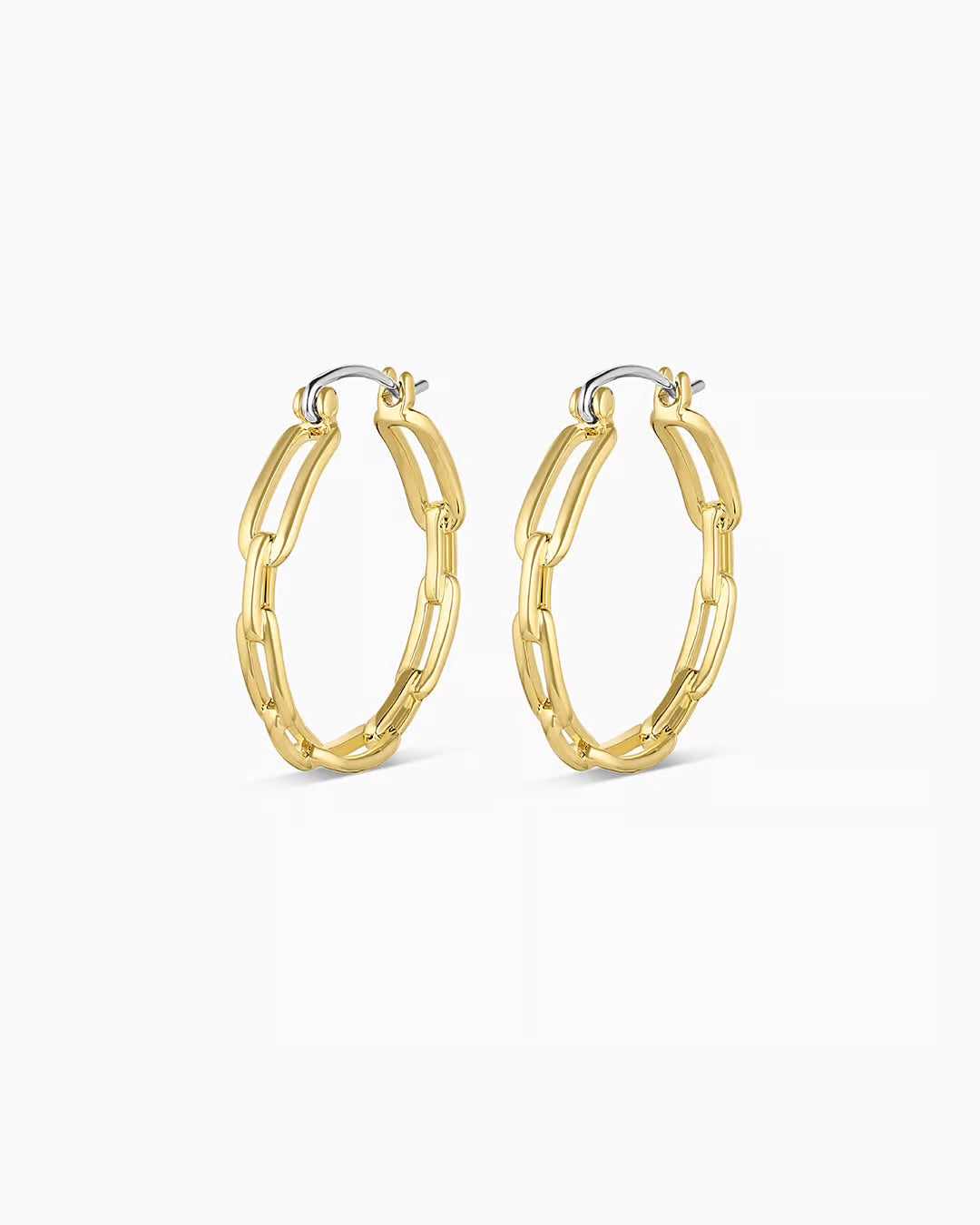 Parker Link Hoops | Gold