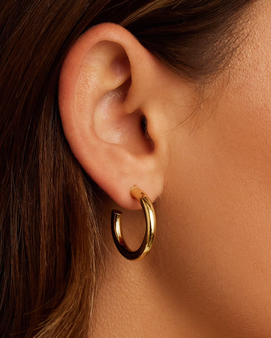 Carter Small Hoops | Gold