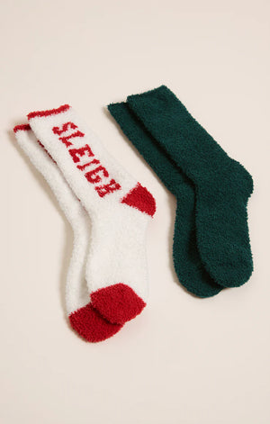 Sleigh Sock 2-Pack | Noble Fir