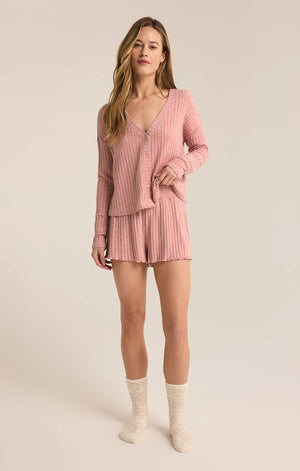 Mara LS Cardigan Top | Rosebud