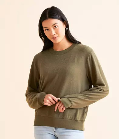 Russel Cozy Pullover | Grape Leaf