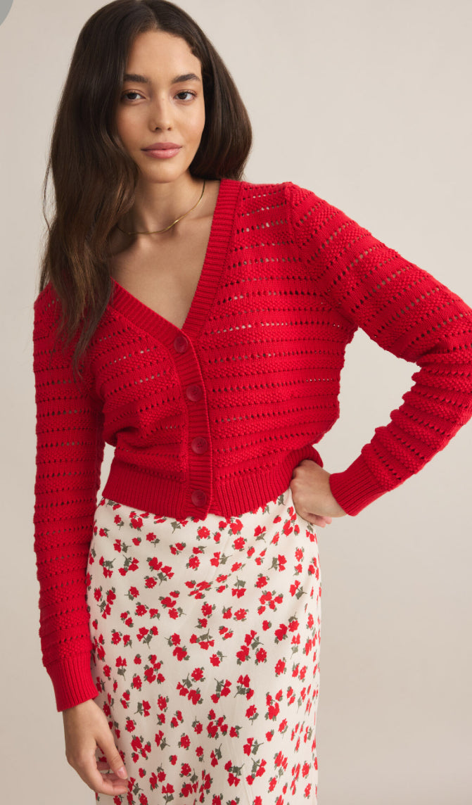 Romance Cardigan | Cherry