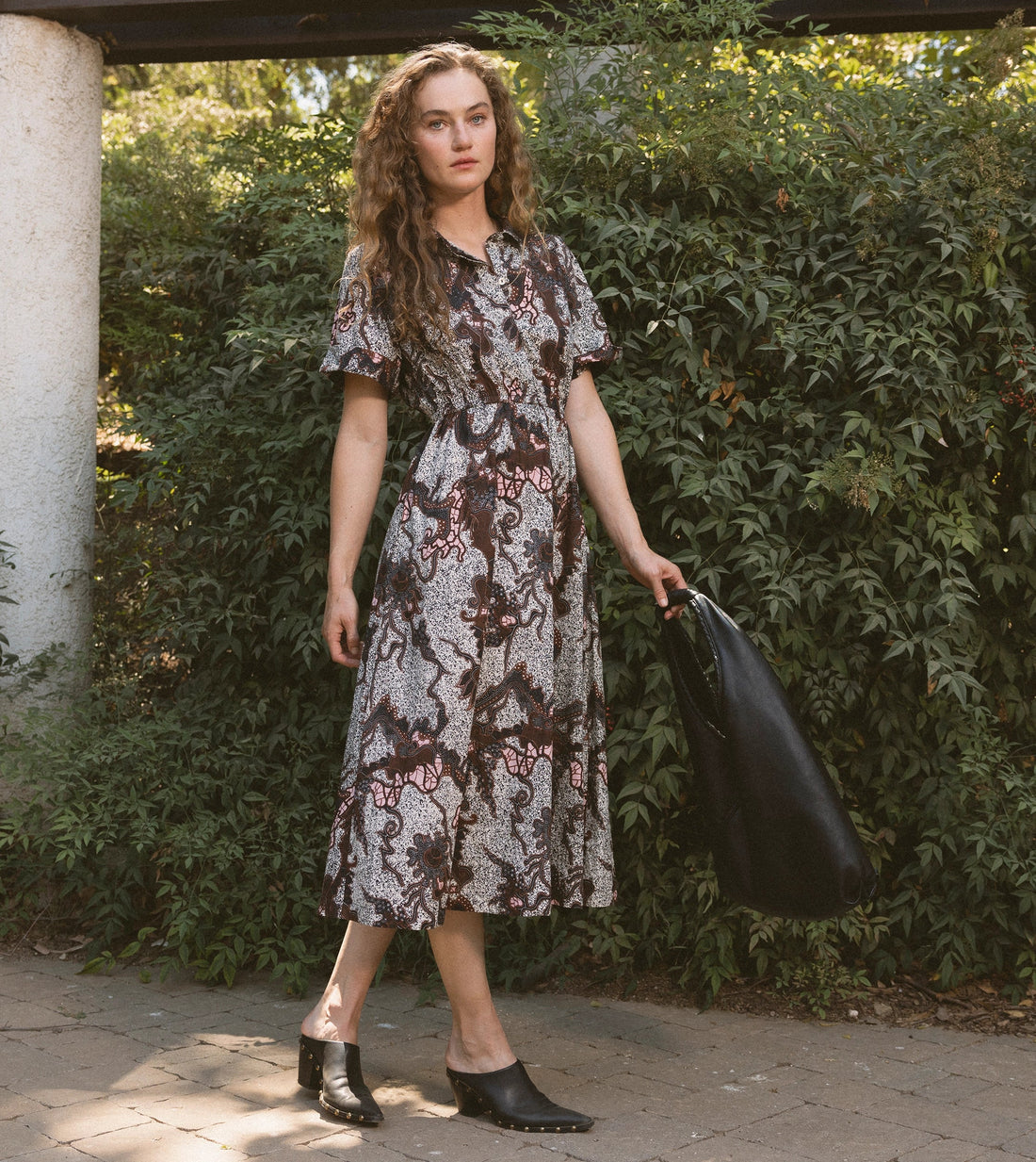 Joanne Midi Dress | Castello Print