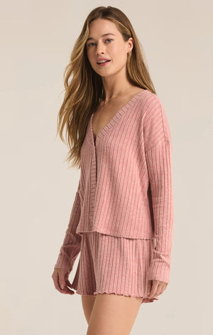 Mara LS Cardigan Top | Rosebud