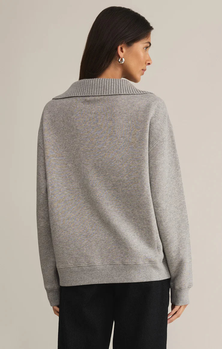 Sonata Fleece Sweatshirt | Heather Grey