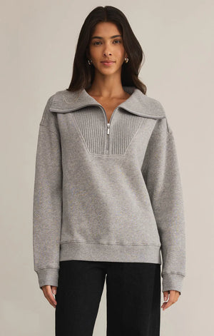 Sonata Fleece Sweatshirt | Heather Grey