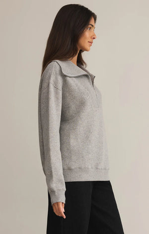 Sonata Fleece Sweatshirt | Heather Grey