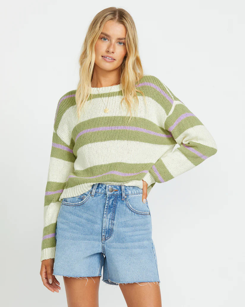 Make it Waves Sweater | Avacado