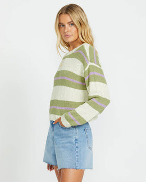 Make it Waves Sweater | Avacado