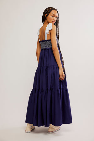 Bluebell Solid Maxi | Eclipse