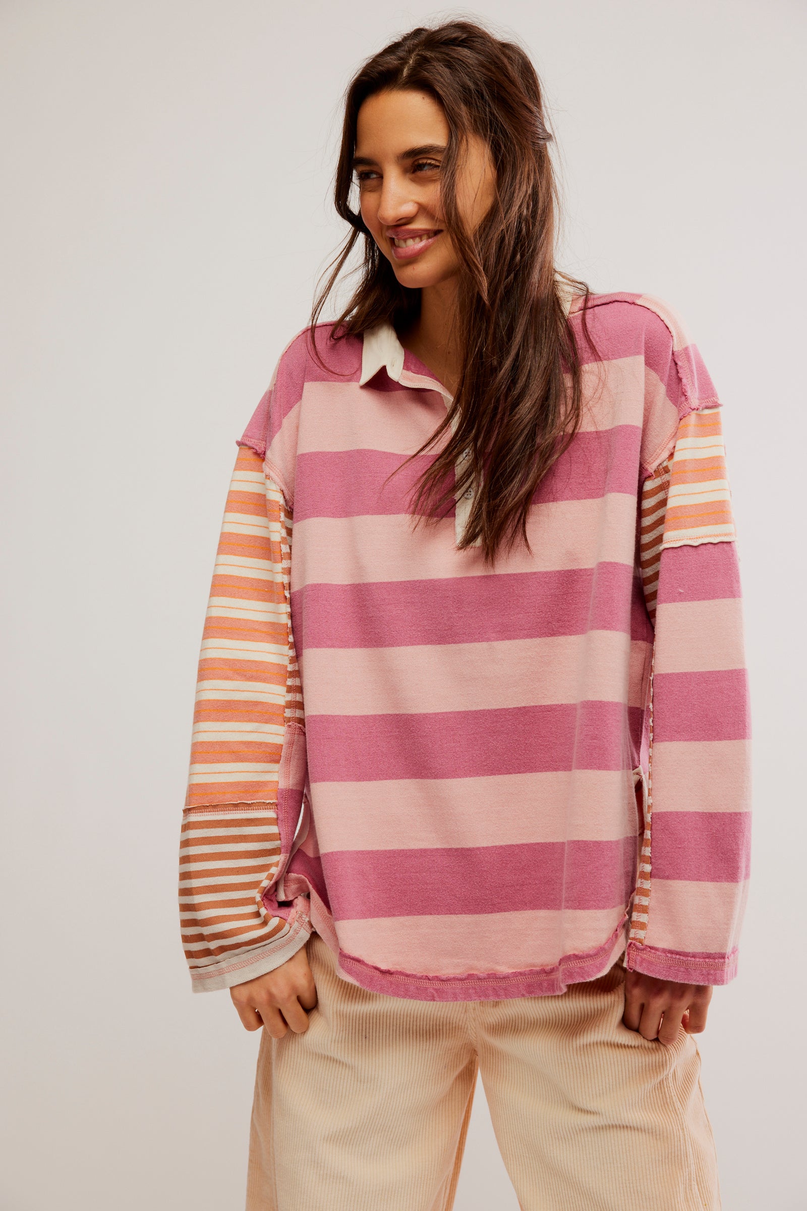 Aster Stripe Tee | Farm Combo