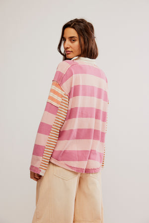 Aster Stripe Tee | Farm Combo