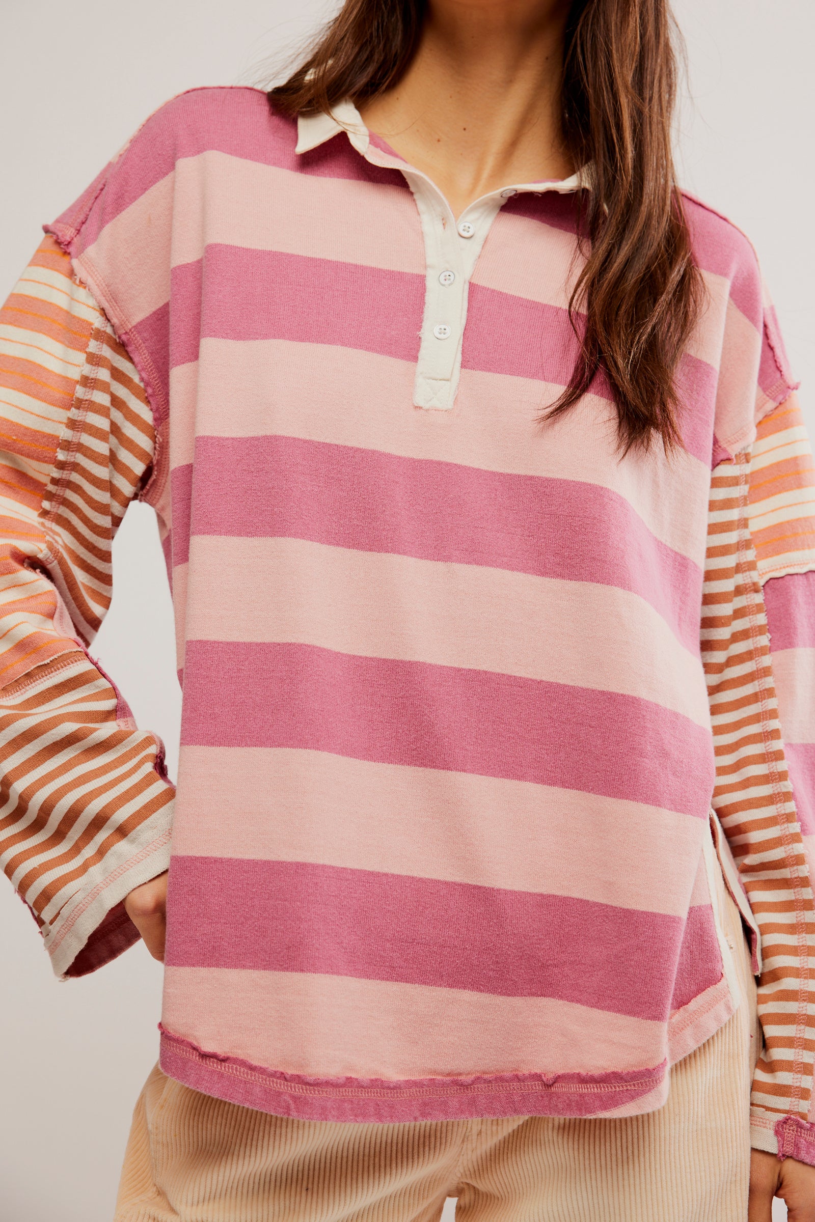 Aster Stripe Tee | Farm Combo