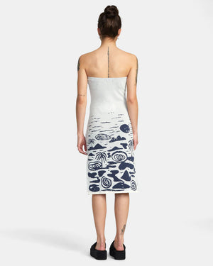 Landscape Tube Dress | Natural