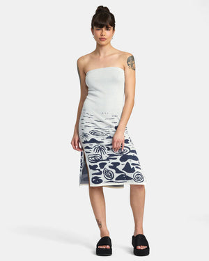 Landscape Tube Dress | Natural