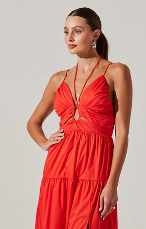 Minka Dress | Burnt Orange