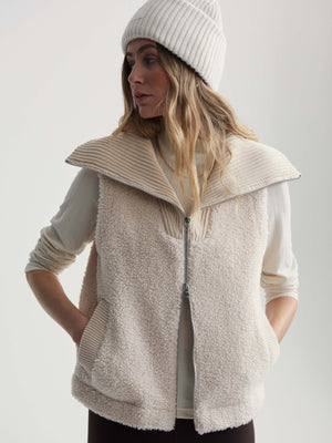 Aspen Gilet | Egret