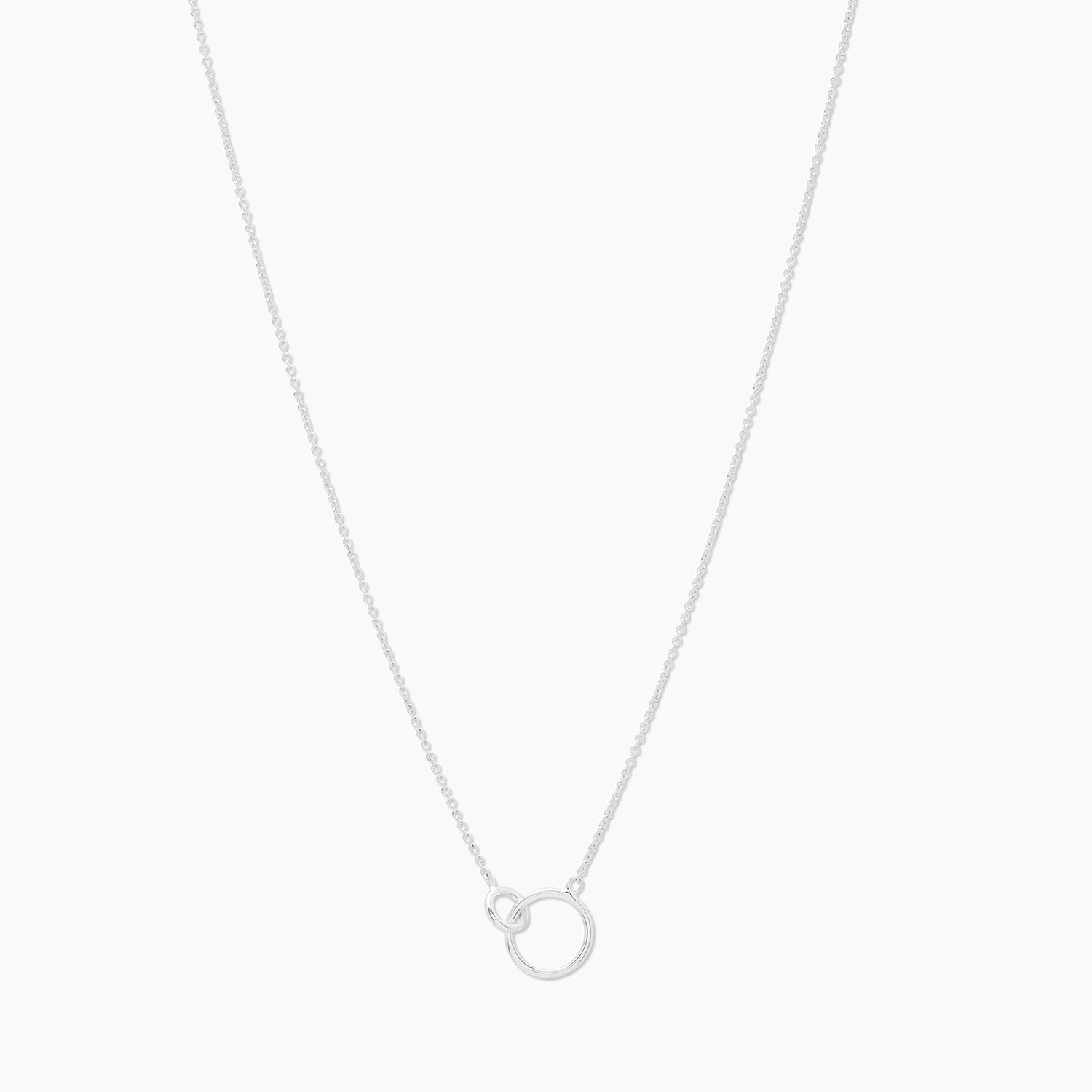 Wilshire Charm Adjustable Necklace | Silver