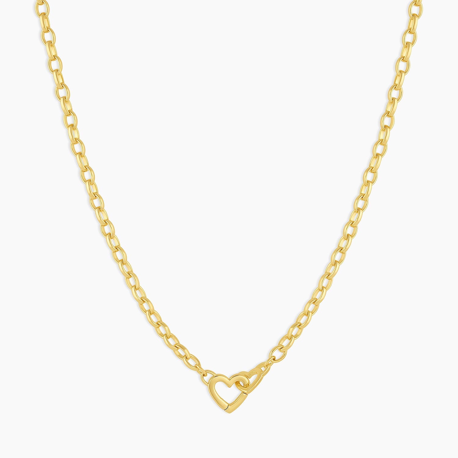 Parker Heart Mini Necklace | Gold